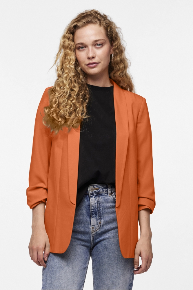 PCBOSELLA 3/4 BLAZER NOOS BC 17090996 MANDARIN ORANGE